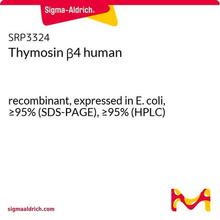 Sigma-Aldrich Thymosin β4 human,重组体,在大肠杆菌中表达,≥95%(SDS-PAGE),≥95%(HPLC)