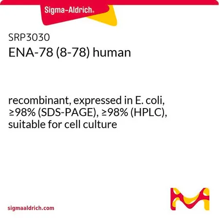 Sigma-Aldrich ENA-78 (8-78) human,重组体,在大肠杆菌中表达,≥98%(SDS-PAGE),≥98%(HPLC),适用于细胞培养