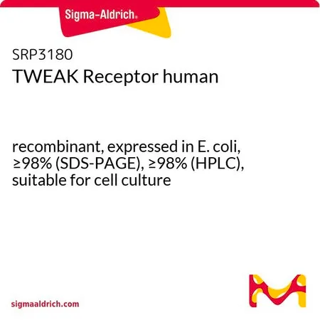 Sigma-Aldrich TWEAK Receptor human,重组体,在大肠杆菌中表达,≥98%(SDS-PAGE),≥98%(HPLC),适用于细胞培养