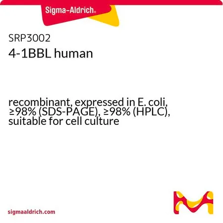 Sigma-Aldrich 4-1BBL human,重组体,在大肠杆菌中表达,≥98%(SDS-PAGE),≥98%(HPLC),适用于细胞培养