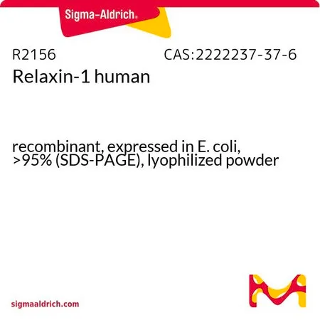 Sigma-Aldrich Relaxin-1 human,重组体,在大肠杆菌中表达,>95%(SDS-PAGE),冻干粉末
