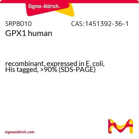 Sigma-Aldrich GPX1 human,重组体,在大肠杆菌中表达,带His标签,>90%(SDS-PAGE)
