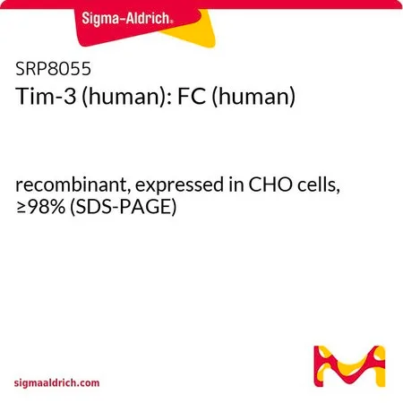 Sigma-Aldrich Tim-3 (human): FC (human),重组体,在CHO细胞中表达,≥98%(SDS-PAGE)