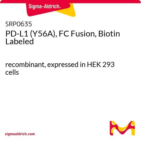 Sigma-Aldrich PD-L1 (Y56A), FC Fusion, Biotin Labeled,重组,在HEK 293细胞中表达