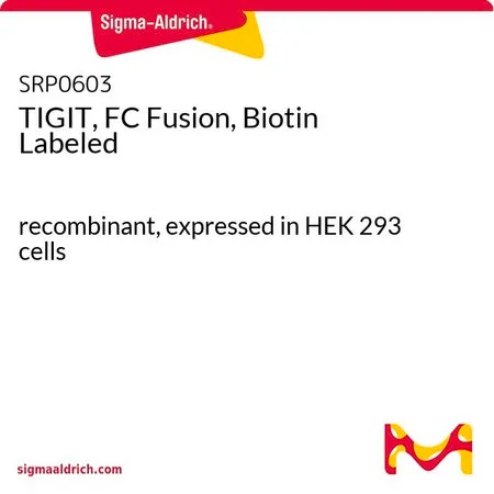 Sigma-Aldrich TIGIT, FC Fusion, Biotin Labeled，重组，在HEK 293细胞中表达