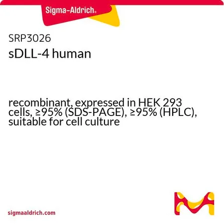 Sigma-Aldrich sDLL-4 human,重组体,在HEK 293细胞中表达,≥95%(SDS-PAGE),≥95%(HPLC),适用于细胞培养