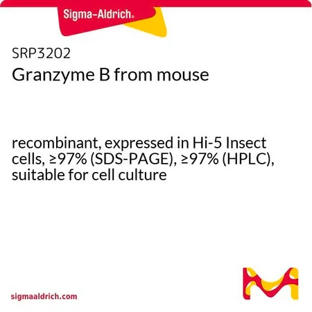 Sigma-Aldrich Granzyme B from mouse，重组，在Hi-5昆虫细胞中表达，≥97%（SDS-PAGE），≥97%（HPLC），适用于细胞培养