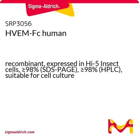 Sigma-Aldrich HVEM-Fc human,重组,在Hi-5昆虫细胞中表达,≥98%(SDS-PAGE),≥98%(HPLC),适用于细胞培养