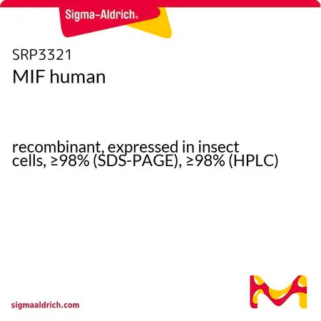 Sigma-Aldrich MIF human,重组,在昆虫细胞中表达,≥98%(SDS-PAGE),≥98%(HPLC)