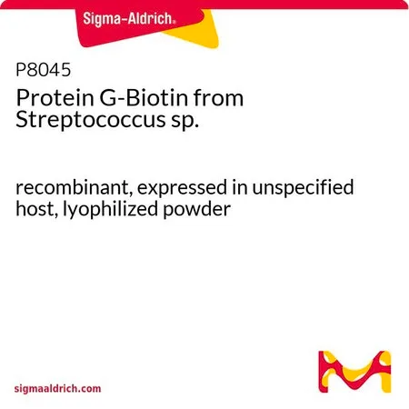 Sigma-Aldrich Protein G-Biotin from Streptococcus sp.,重组体,在非特定宿主中表达,冻干粉