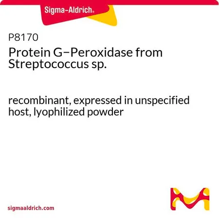 Sigma-Aldrich Protein G−Peroxidase from Streptococcus sp.,重组体,在非特定宿主中表达,冻干粉