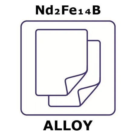 Sigma-Aldrich 钕铁硼合金 Nd2Fe14B，薄板，5 x 5 mm，2 mm厚，稀土磁体，聚对二甲苯涂层