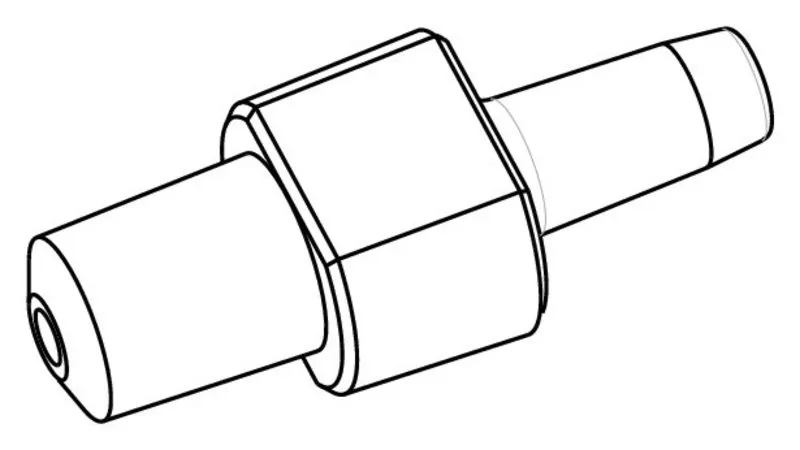 Sigma-Aldrich Male Mini Luer fluid connector，单个，Fluoride 331，PP