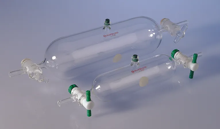 默克Supelco 气体取样管，尺寸125 mL，PTFE旋塞阀