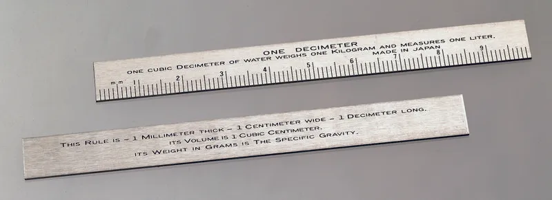 Sigma-Aldrich Metric mini ruler,不锈钢,厚度×宽×长1 mm × 1 cm × 100 mm