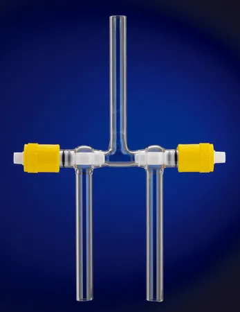 Sigma-Aldrich J.Young high-vacuum PTFE valve, three way，旋塞阀尺寸10 mm，侧臂外径13 mm