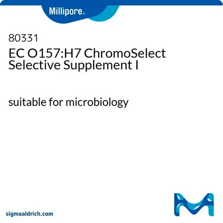 默克密理博 HiCrome™ EC 0157:H7 选择性添加剂 I，适用于微生物学