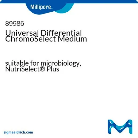 默克密理博 Universal Differential ChromoSelect Medium,适用于微生物学,NutriSelect® Plus
