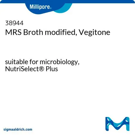 默克密理博 改良 MRS 肉汤,Vegitone,适用于微生物学,NutriSelect® Plus