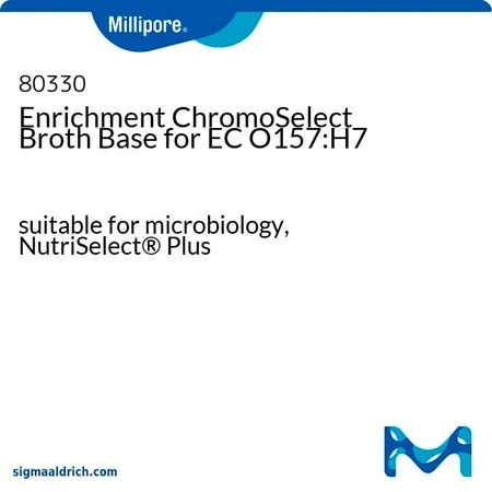 默克密理博 用于 EC 0157:H7 的 HiCrome™ 增菌肉汤（基础），适用于微生物学，NutriSelect® Plus