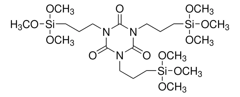 Sigma-Aldrich 1,3,5-三[3-(三甲氧基甲硅烷基)丙基]-1,3,5-三嗪-2,4,6(1H,3H,5H)-三酮，工业级