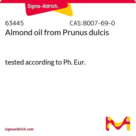 Sigma-Aldrich 杏仁油 来源于杏仁，根据欧洲药典检测
