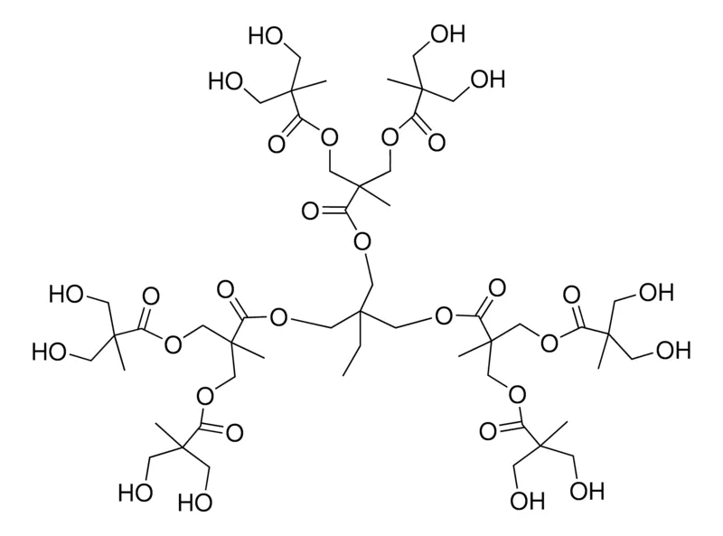 Sigma-Aldrich bis-MPA-OH dendrimer,第二代三羟甲基丙烷核心