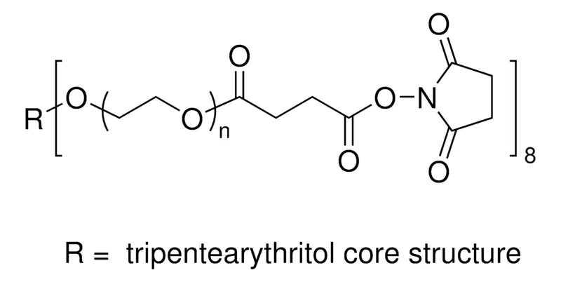 Sigma-Aldrich 8arm-PEG20K-Succinimidyl Succinate，三季戊四醇核，平均Mn 20,000
