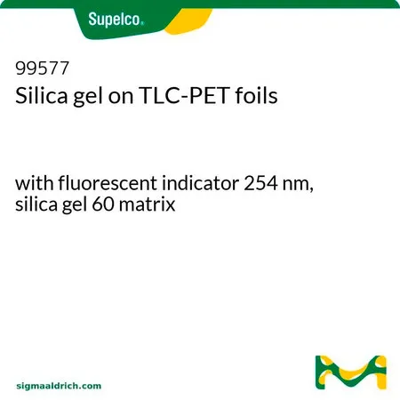 默克Supelco 薄层色谱 PET 箔上的硅胶,荧光指示剂254 nm,硅胶60基质