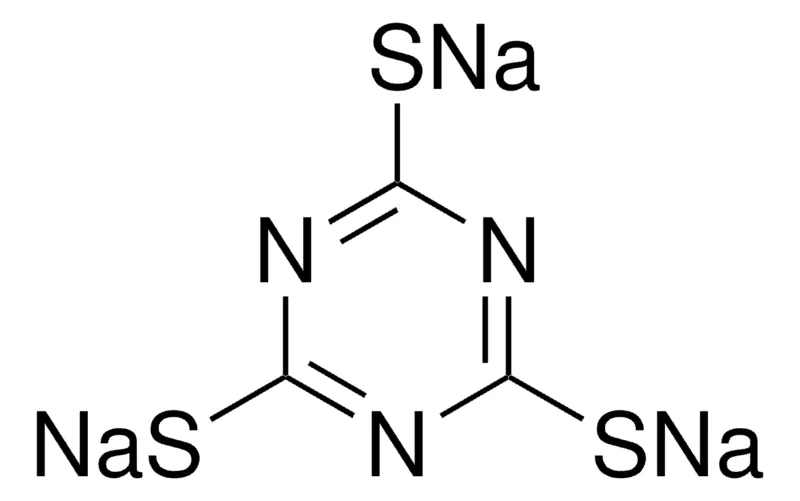 Sigma-Aldrich 三嗪三硫醇 三钠盐 溶液，水溶液中约15%，浅黄色