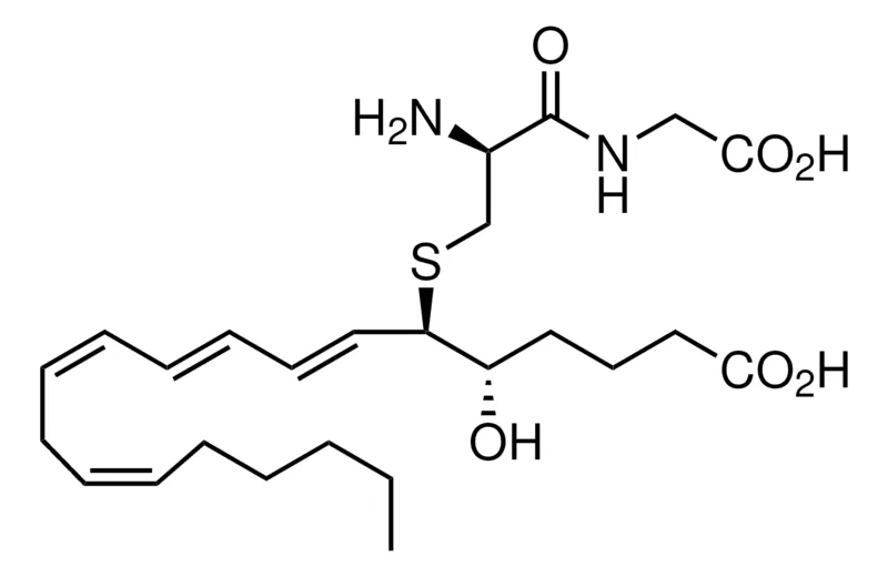 Sigma-Aldrich Leukotriene D4,约50 μg/mL(溶于甲醇/醋酸铵缓冲液,70:30,pH 5.6),≥97%