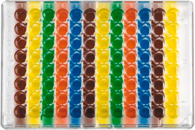 Sigma-Aldrich Multi-Coloured Well Oritenter，威尔斯，96，垂直，2件装