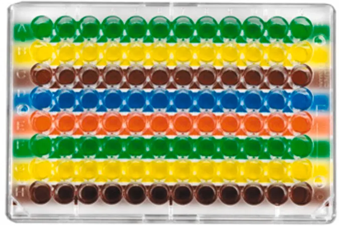 Sigma-Aldrich Multi-Coloured Well Oritenter，威尔斯，96岁，热水壶，2件装