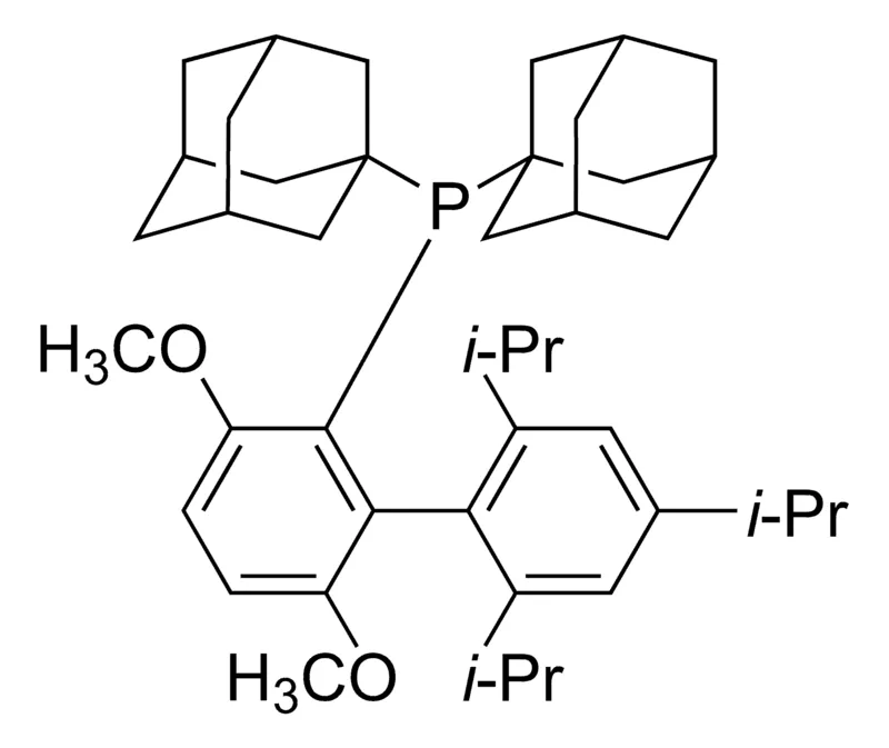Sigma-Aldrich 2-(二-1-金刚烷基膦基)-3,6-二甲氧基-2′,4′,6′-三异丙基-1,1′ - 联苯,95%,固体