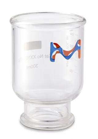 默克密理博 用于真空过滤的Millipore玻璃漏斗,300 mL,47 mm,硼硅酸盐,磨砂玻璃密封