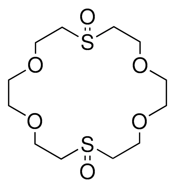 Sigma-Aldrich 1,4,10,13-TETRAOXA-7,16-DITHIA-CYCLOOCTADECANE 7,16-DIOXIDE,AldrichCPR