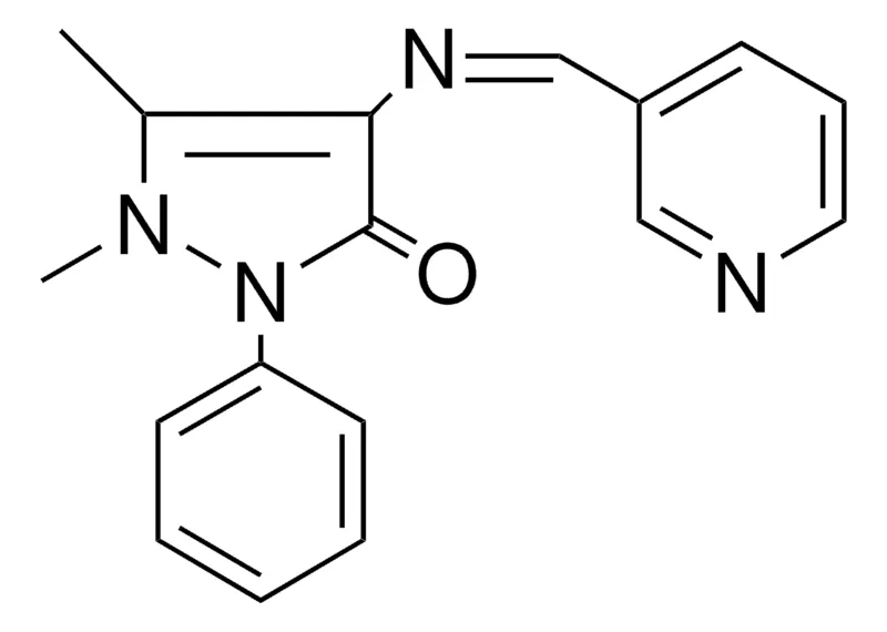 Sigma-Aldrich 1,5-DIMETHYL-2-PH-4-((PYRIDIN-3-YLMETHYLENE)-AMINO)-1,2-DIHYDRO-PYRAZOL-3-ONE，AldrichCPR