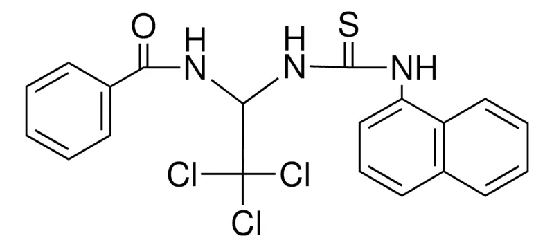Sigma-Aldrich N-(2,2,2-TRICHLORO-1-(3-NAPHTHALEN-1-YL-THIOUREIDO)-ETHYL)-BENZAMIDE,AldrichCPR