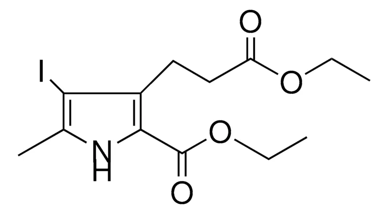 Sigma-Aldrich 3-(2-ETHOXYCARBONYL-ET)-4-IODO-5-METHYL-1H-PYRROLE-2-CARBOXYLIC ACID ETHYL ESTER,AldrichCPR