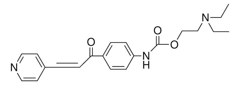 Sigma-Aldrich (4-(3-PYRIDIN-4-YL-ACRYLOYL)-PHENYL)-CARBAMIC ACID 2-DIETHYLAMINO-ETHYL ESTER,AldrichCPR