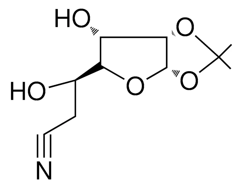 Sigma-Aldrich 3-HO-3-(6-HO-2,2-DIMETHYL-TETRAHYDRO-FURO(2,3-D)(1,3)DIOXOL-5-YL)-PROPIONITRILE,AldrichCPR