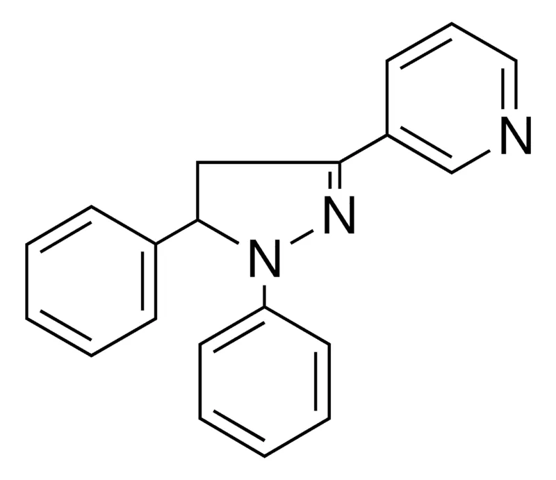 Sigma-Aldrich 3-(1,5-DIPHENYL-4,5-DIHYDRO-1H-PYRAZOL-3-YL)-PYRIDINE,AldrichCPR