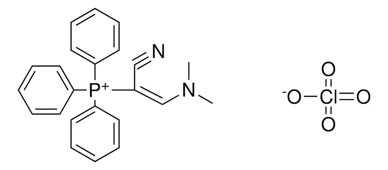 Sigma-Aldrich (1-CYANO-2-DIMETHYLAMINO-VINYL)-TRIPHENYL-PHOSPHONIUM, PERCHLORATE,AldrichCPR