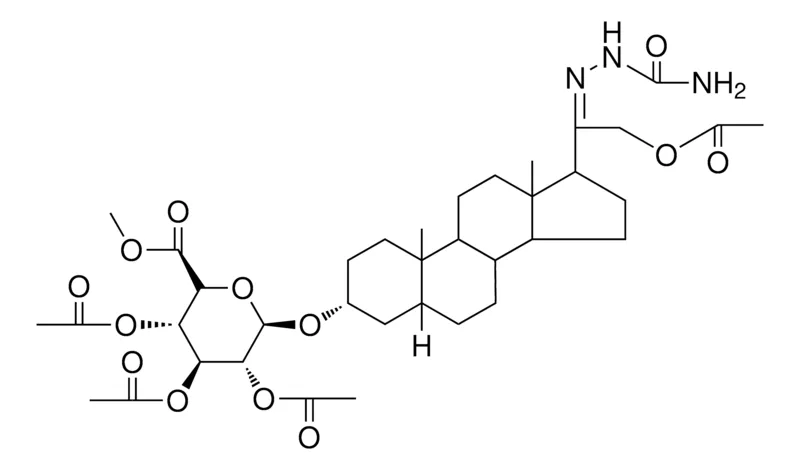 Sigma-Aldrich 20-OXO-5-B-PREGNANE-3-ALPHA-21-ACETATE 3-(BETA-D-GLUCURONIDE-TRIACETATE ME ESTER,AldrichCPR