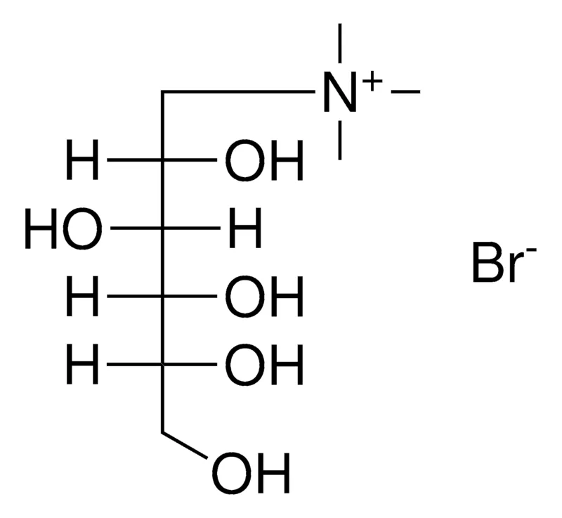 Sigma-Aldrich TRIMETHYL-(2,3,4,5,6-PENTAHYDROXY-HEXYL)-AMMONIUM, BROMIDE,AldrichCPR
