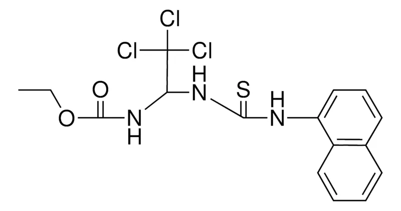 Sigma-Aldrich (2,2,2-TRICHLORO-1-(3-NAPHTHALEN-1-YL-THIOUREIDO)-ET)-CARBAMIC ACID ETHYL ESTER,AldrichCPR