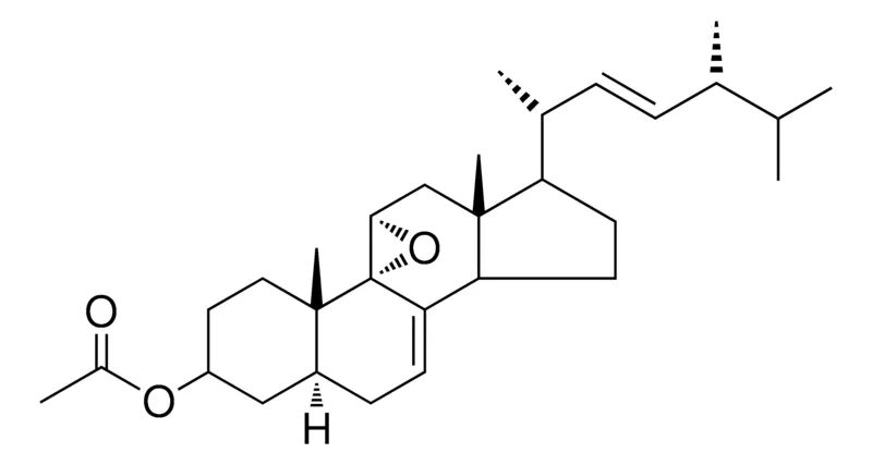 Sigma-Aldrich (4AS,4BS,5AR,6AR,11AS)-4A,6A-DIMETHYL-7-[(1R,2E,4R)-1,4,5-TRIMETHYL-2-HEXENYL]-1,2,3,4,4A,5A,6,6A,7,8,9,9A,11,11A-TETRADECAHYDROCYCLOPENTA[7,8]PHENANTHRO[4B,5-B]OXIREN-2-YL ACETATE，AldrichCPR