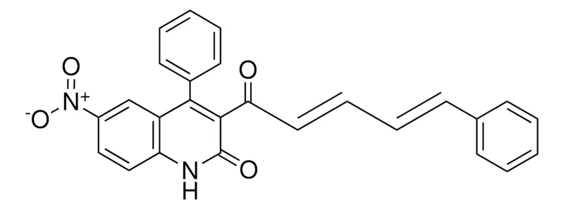 Sigma-Aldrich 6-NITRO-4-PHENYL-3-(5-PHENYL-PENTA-2,4-DIENOYL)-1H-QUINOLIN-2-ONE,AldrichCPR