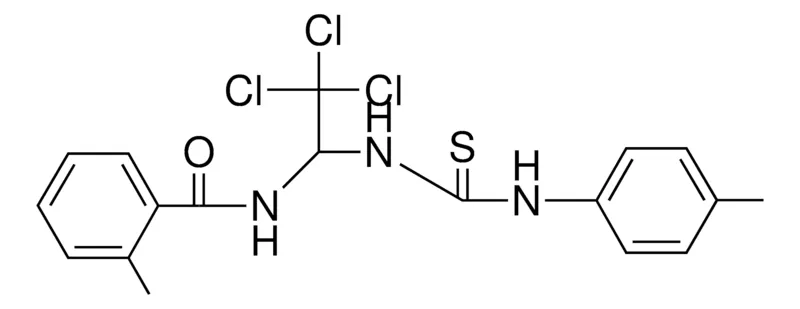 Sigma-Aldrich 2-METHYL-N-(2,2,2-TRICHLORO-1-(3-P-TOLYL-THIOUREIDO)-ETHYL)-BENZAMIDE,AldrichCPR