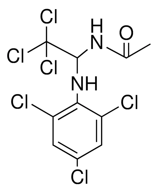 Sigma-Aldrich N-(2,2,2-TRICHLORO-1-(2,4,6-TRICHLORO-PHENYLAMINO)-ETHYL)-ACETAMIDE,AldrichCPR